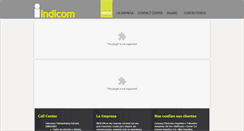 Desktop Screenshot of mensajes.indicom.com.ar