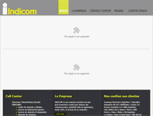 Tablet Screenshot of indicom.com.ar